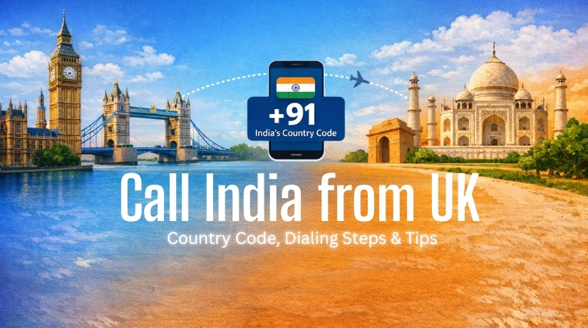 Call India from UK Country Code, Dialing Steps & Tips