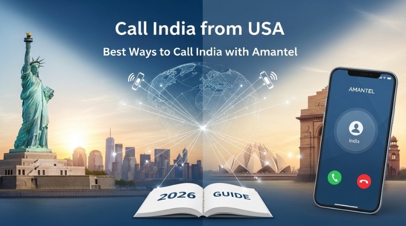 Call India from USA – Best Ways to Call India with Amantel