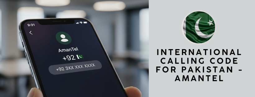 International Calling Code for Pakistan - AmanTel
