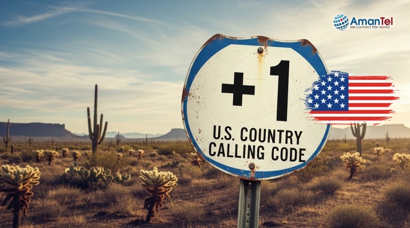 US Country Calling Code +1