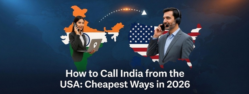 Call India from the USA