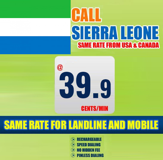 Best calling card Sierra Leone