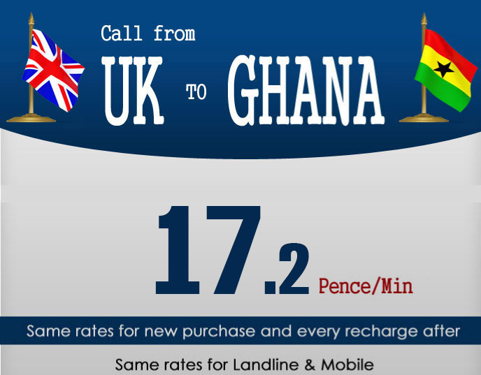 Cheap calling Ghana